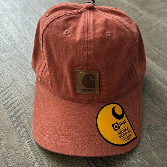 Carhartt Force Sweatband Canvas Cap 100% cotton,fast dry,hook/loop,tonal logo - Picture 1 of 7
